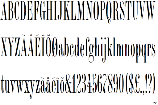 Beispiel einer Bordeaux Italic Let Plain-Schriftart