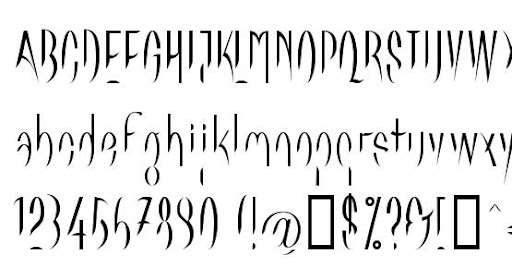 Beispiel einer Linotype Flamingo Regular-Schriftart