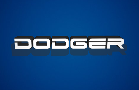 Beispiel einer Dodger-Schriftart