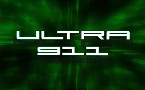 Beispiel einer Ultra 911 Regular-Schriftart