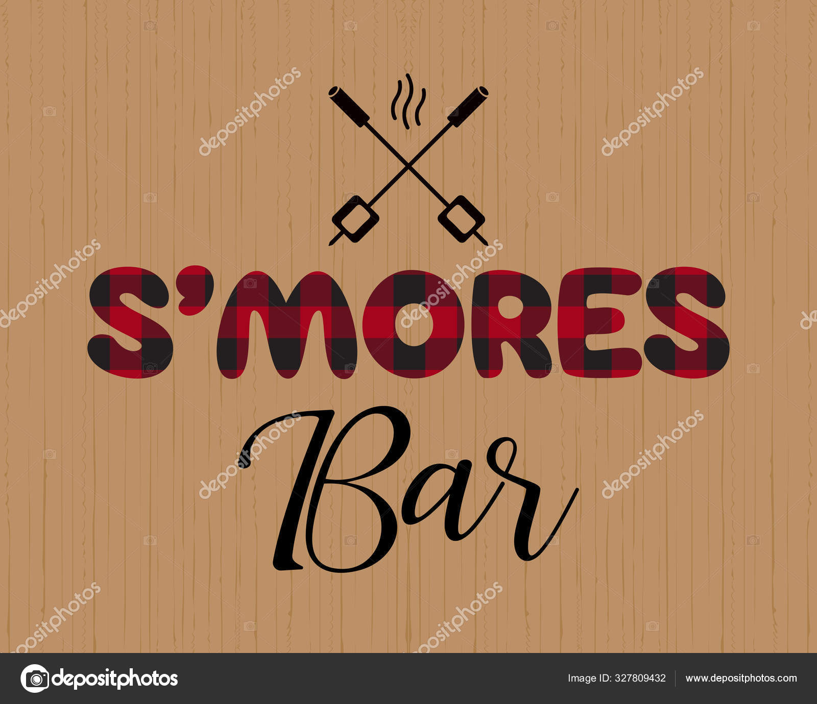 Beispiel einer Smores Regular-Schriftart