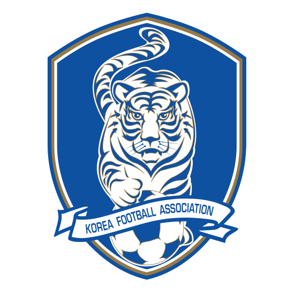 Beispiel einer Korea Football Association-Schriftart