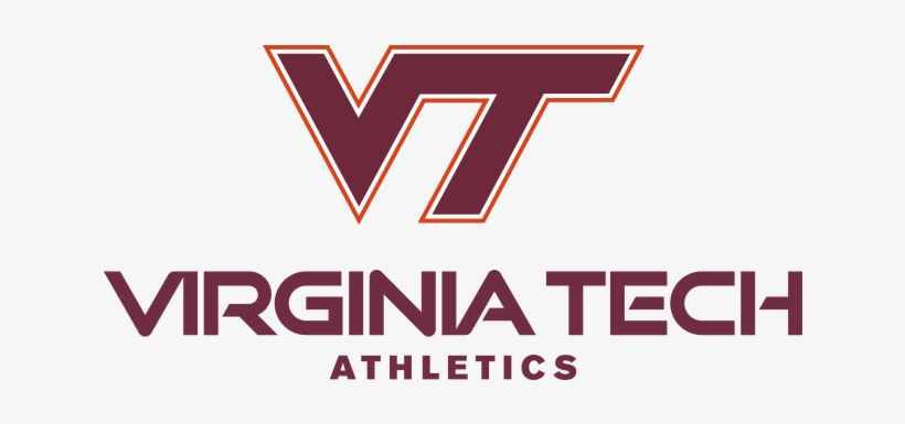 Beispiel einer Virginia Tech Nameplate (Virginia Tech Hokie Club)-Schriftart