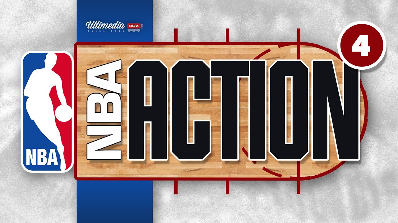 Beispiel einer Action NBA Light Italic-Schriftart