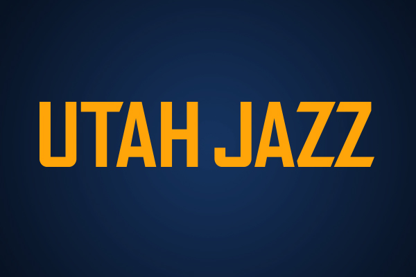 Beispiel einer The Utah Jazz Bold-Schriftart