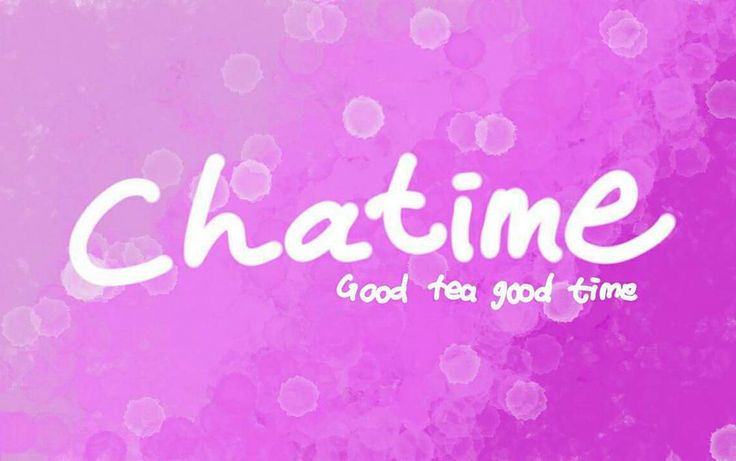 Beispiel einer Chatime Regular-Schriftart