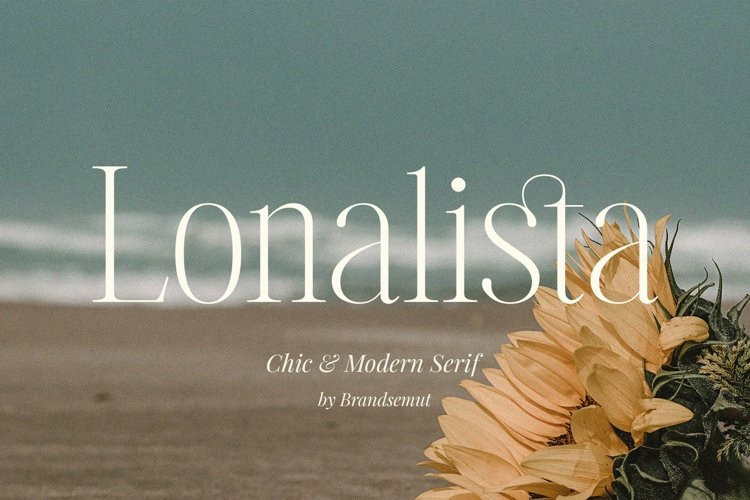 Beispiel einer Lonalista-Schriftart