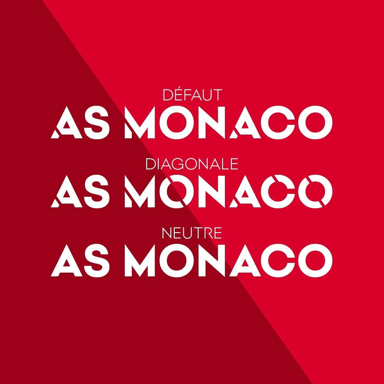 Beispiel einer AS Monaco Diagonale Bold-Schriftart