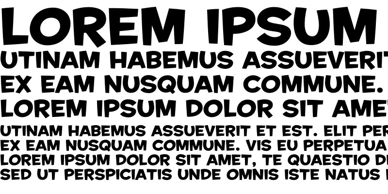 Beispiel einer Housearama Kingpin Italic-Schriftart