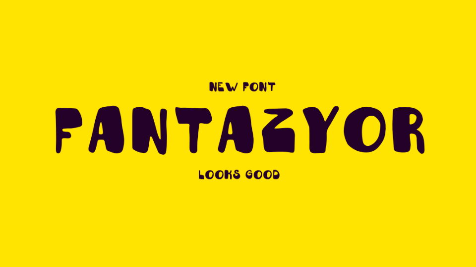 Beispiel einer Fantazyor-Schriftart