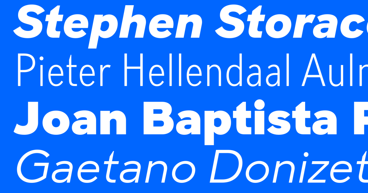 Beispiel einer DS 737 Condensed Demibold Italic-Schriftart