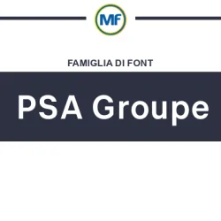 Beispiel einer PSA Groupe HMI Sans CS Light-Schriftart