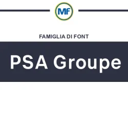 Beispiel einer PSA Groupe HMI Sans-Schriftart