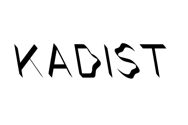Beispiel einer Kadist-Schriftart
