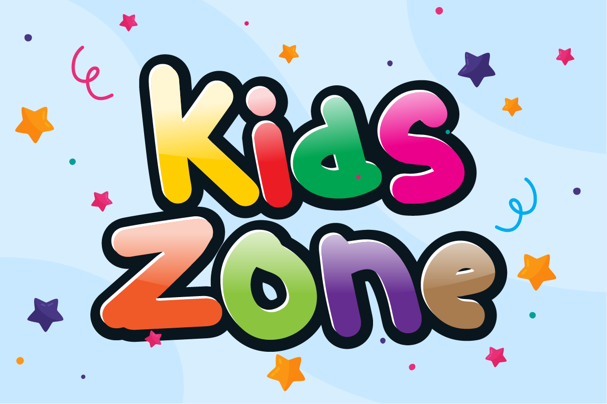 Beispiel einer KIDZ zone Regular-Schriftart