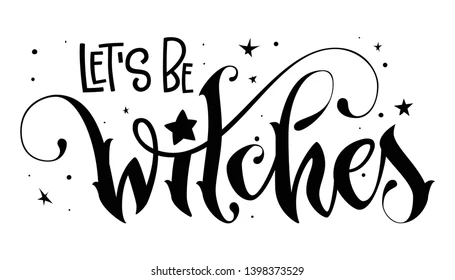 Beispiel einer Witches-Schriftart
