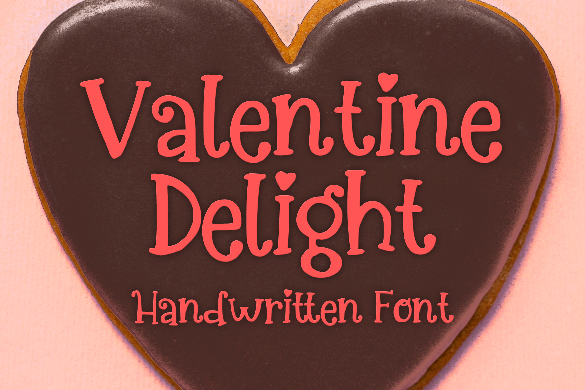 Beispiel einer Valentine Delight Regular-Schriftart