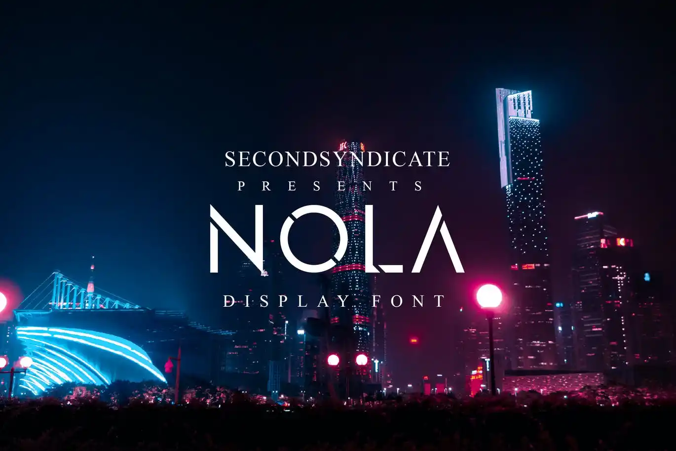 Beispiel einer Nola-Schriftart