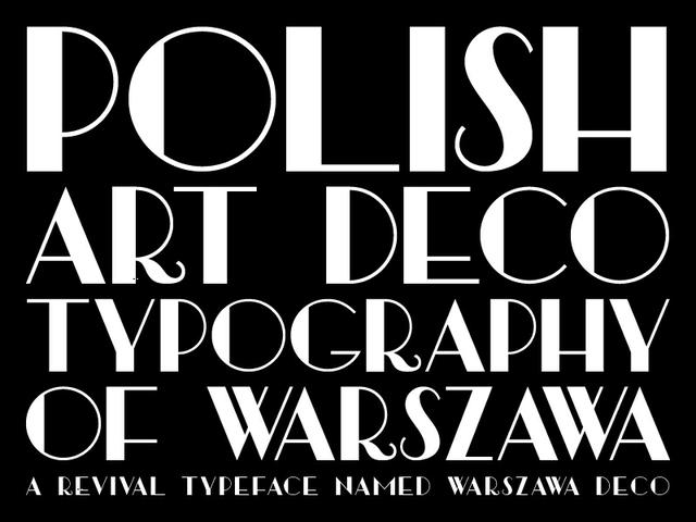 Beispiel einer Polish Italic-Schriftart