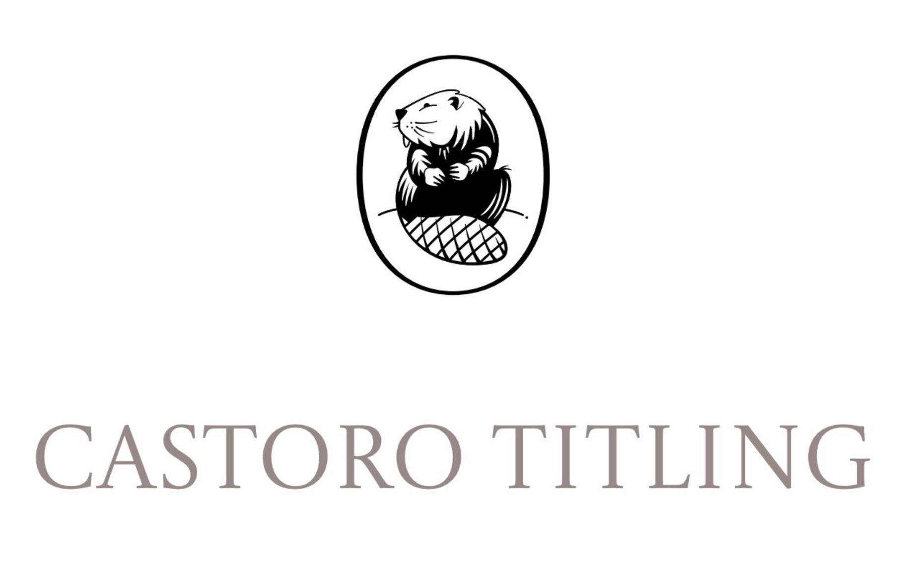 Beispiel einer Castoro Titling-Schriftart