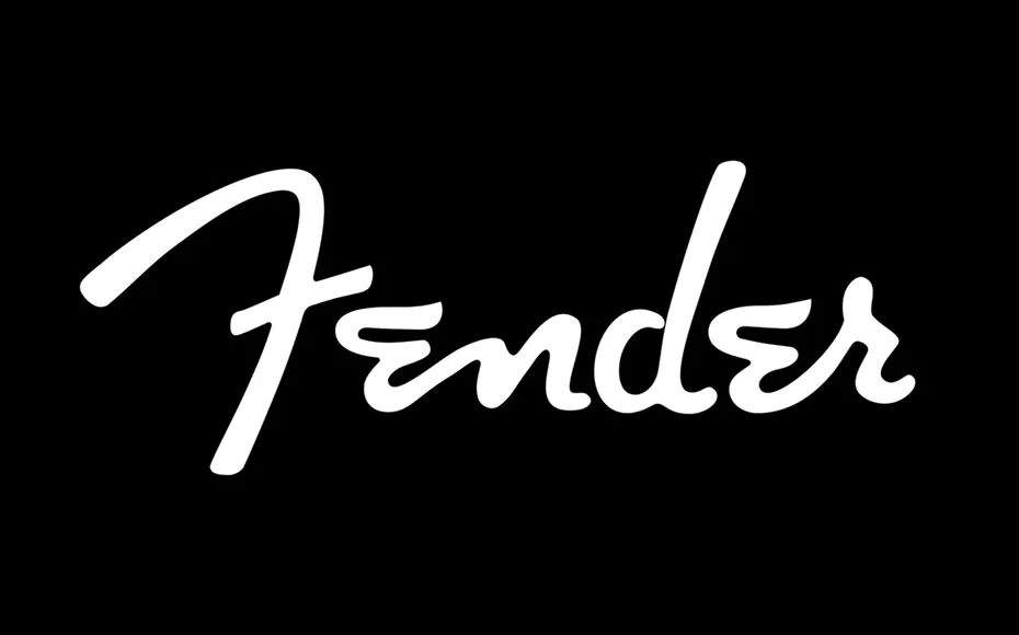 Beispiel einer Fender-Schriftart