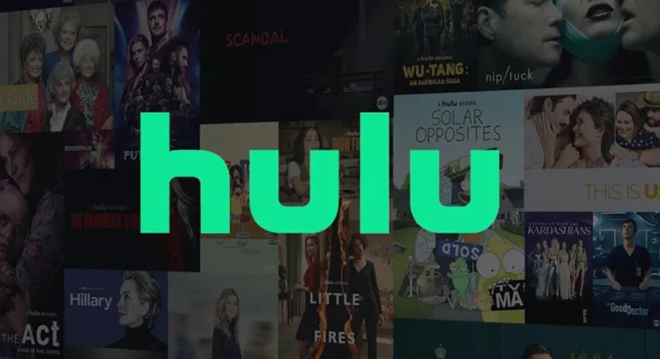 Beispiel einer Hulu Style-Schriftart