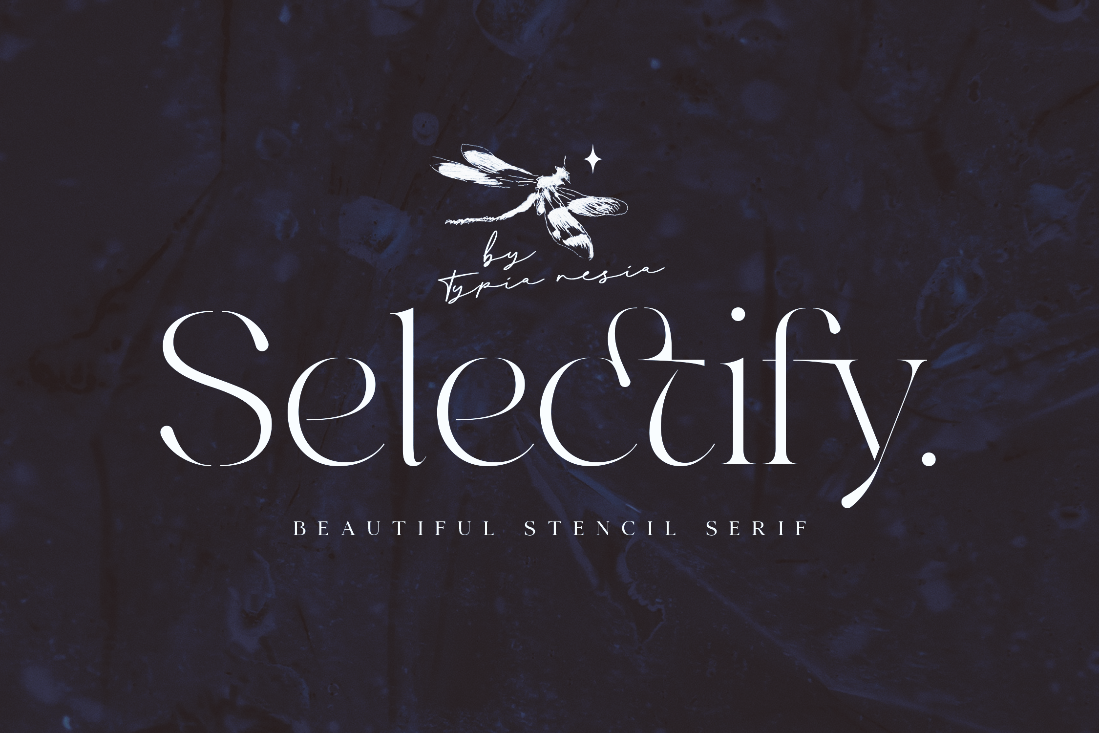 Beispiel einer Selectify-Schriftart