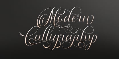 Beispiel einer Maldini Script Regular-Schriftart