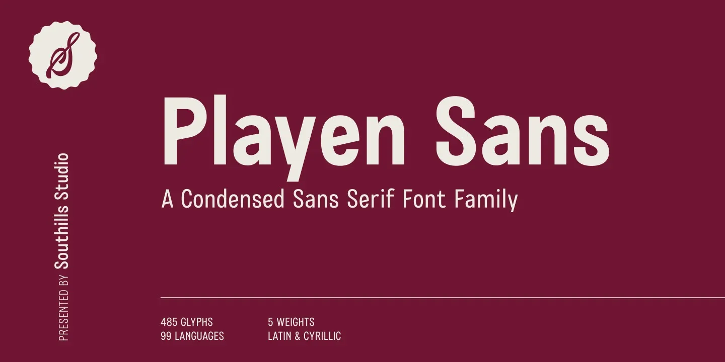 Beispiel einer Playpen Sans Light-Schriftart