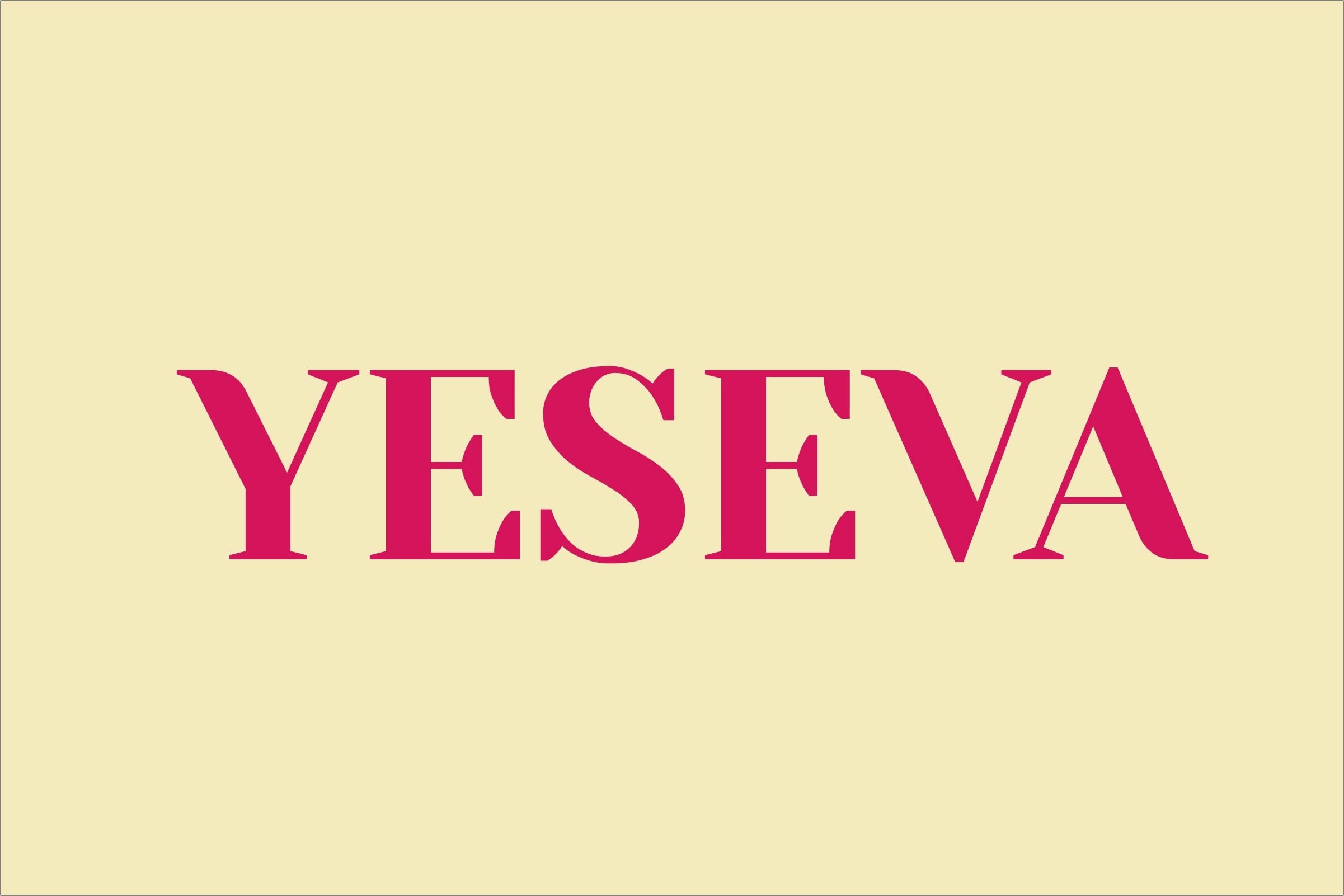 Beispiel einer Yeseva One-Schriftart