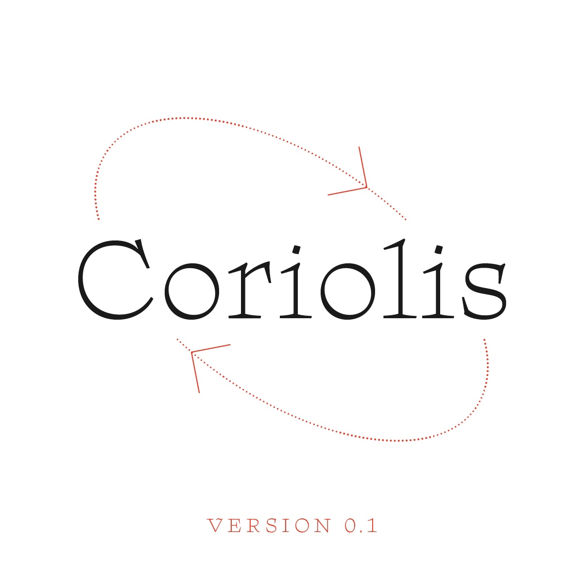 Beispiel einer Coriolis Regular-Schriftart