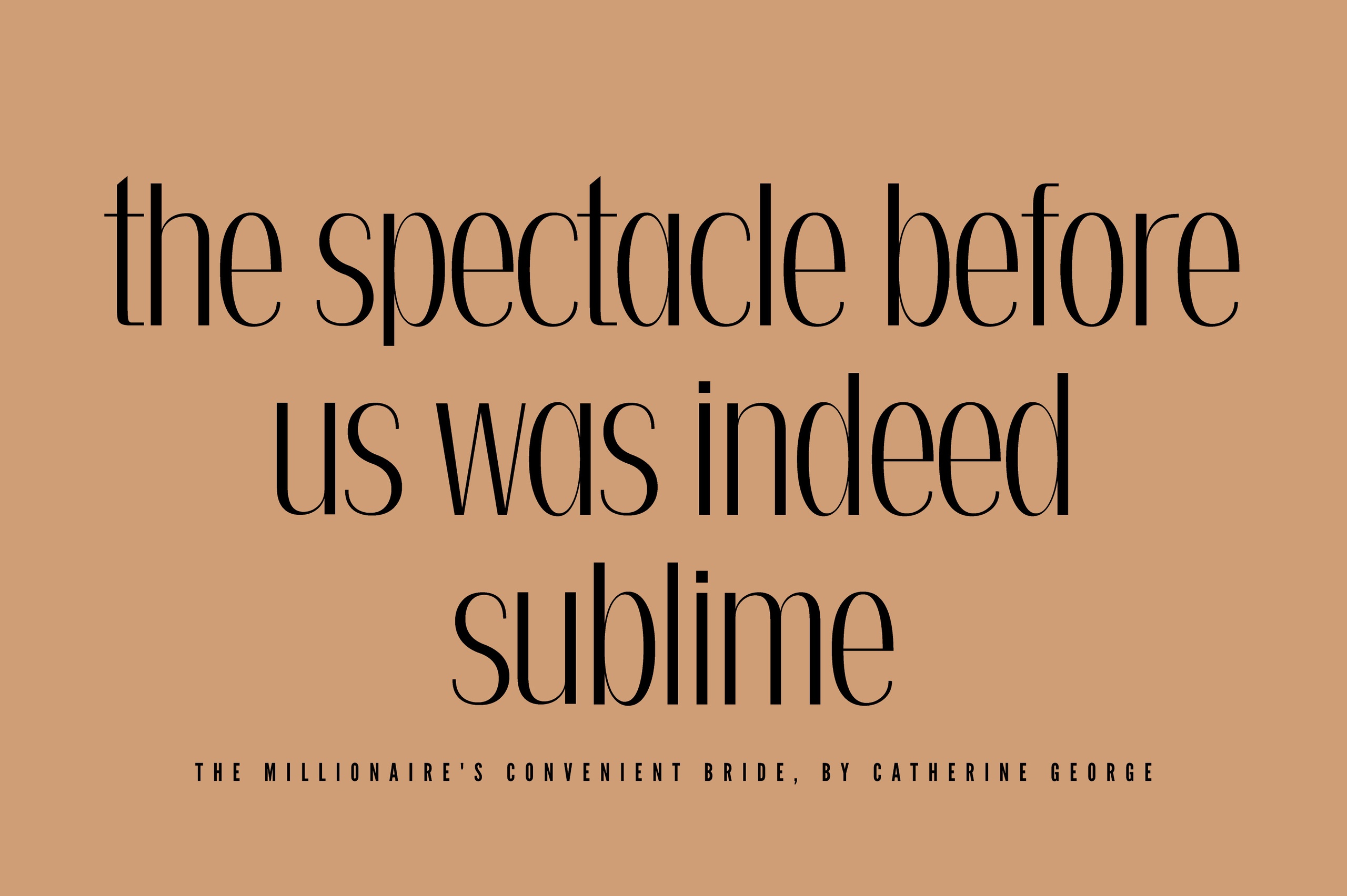 Beispiel einer Nurina Italic-Schriftart