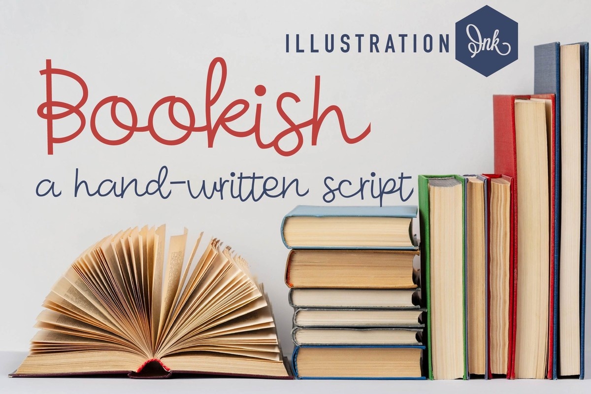 Beispiel einer ZP Bookish-Schriftart