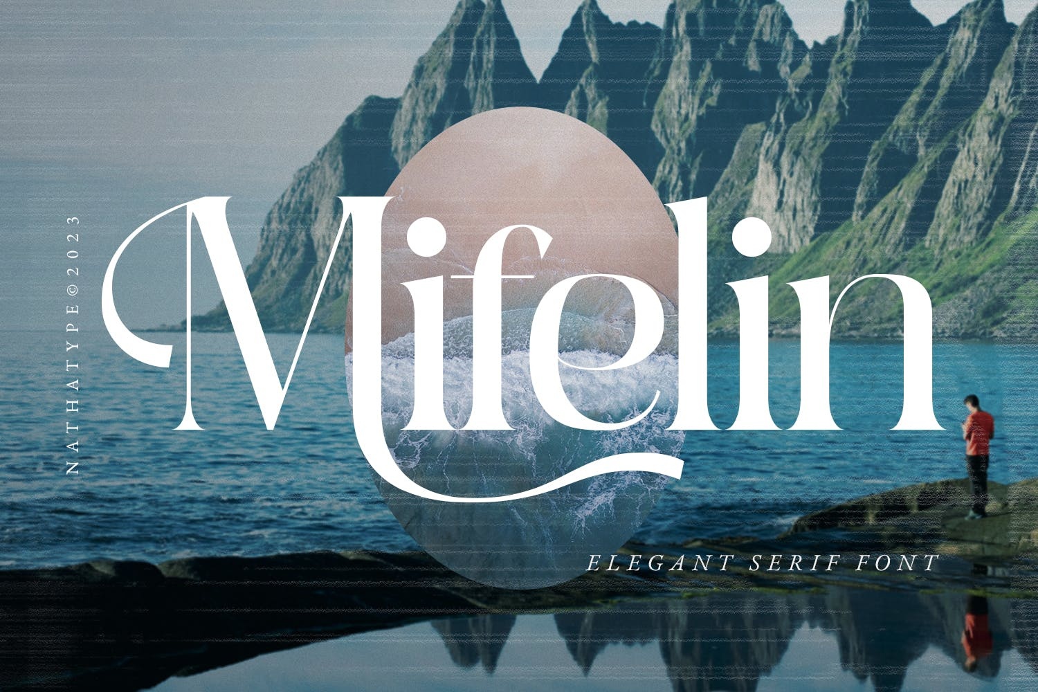 Beispiel einer Mifelin Regular-Schriftart