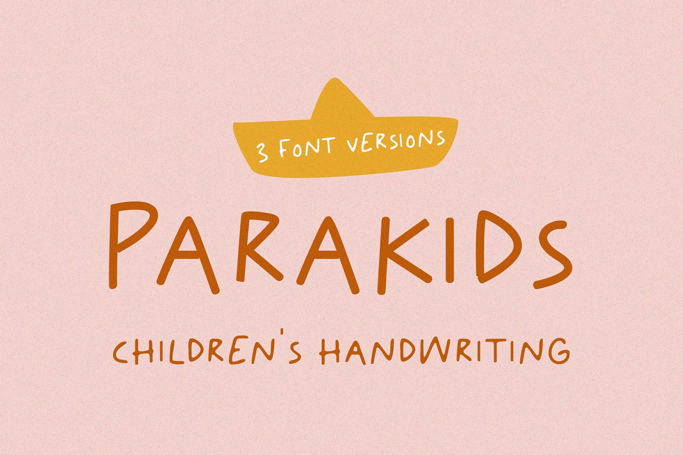 Beispiel einer Parakids Rounded-Schriftart