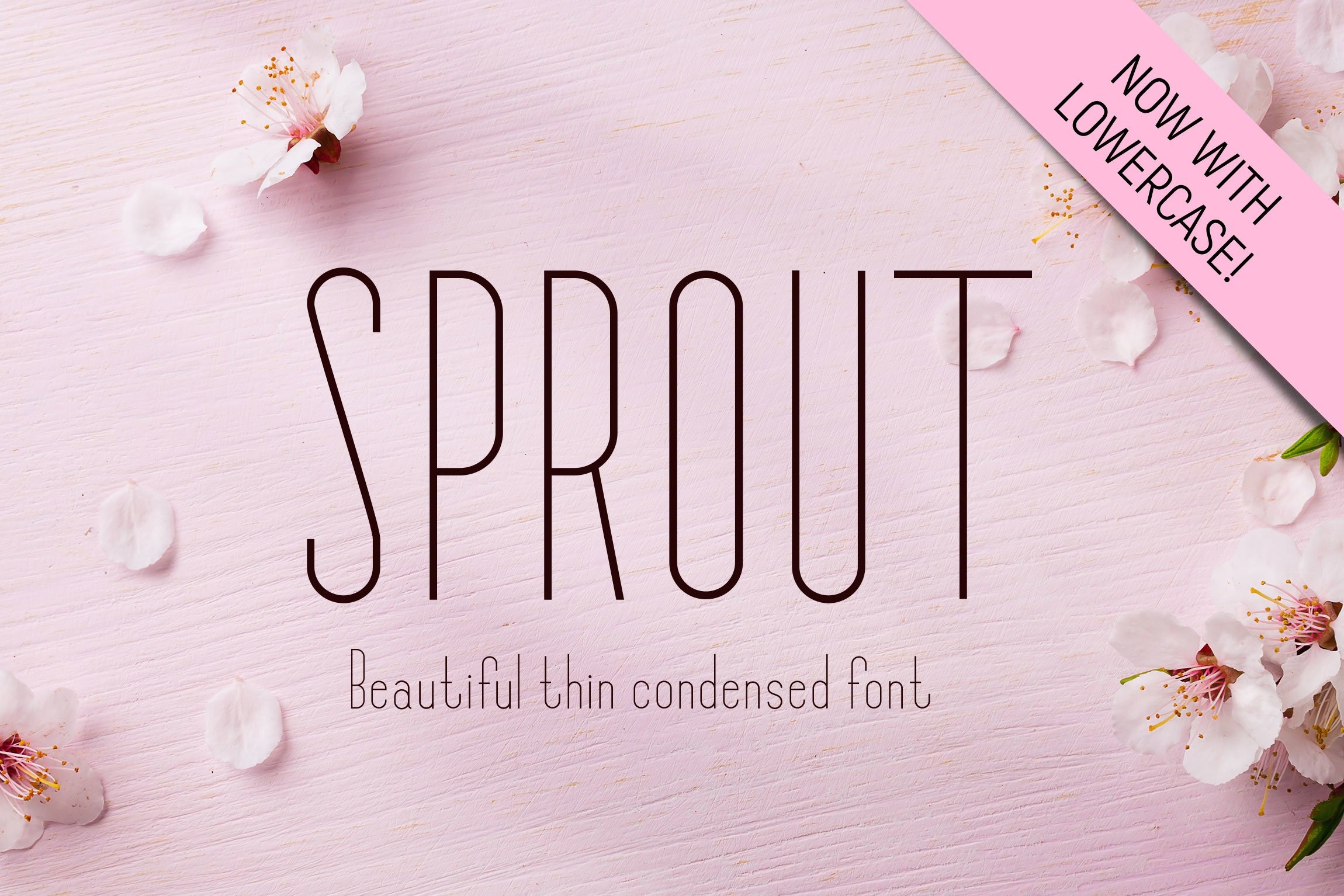 Beispiel einer Sprout-Schriftart