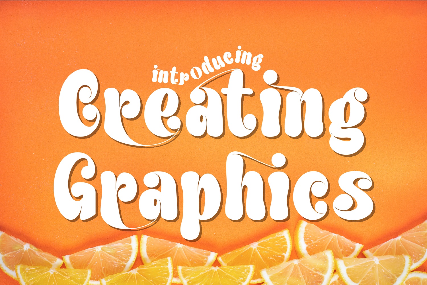 Beispiel einer Creating Graphics Groovy Regular-Schriftart