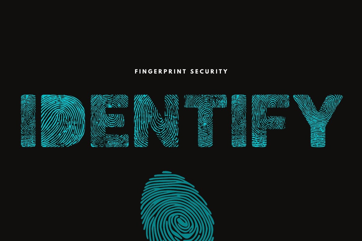 Beispiel einer Identify-Schriftart