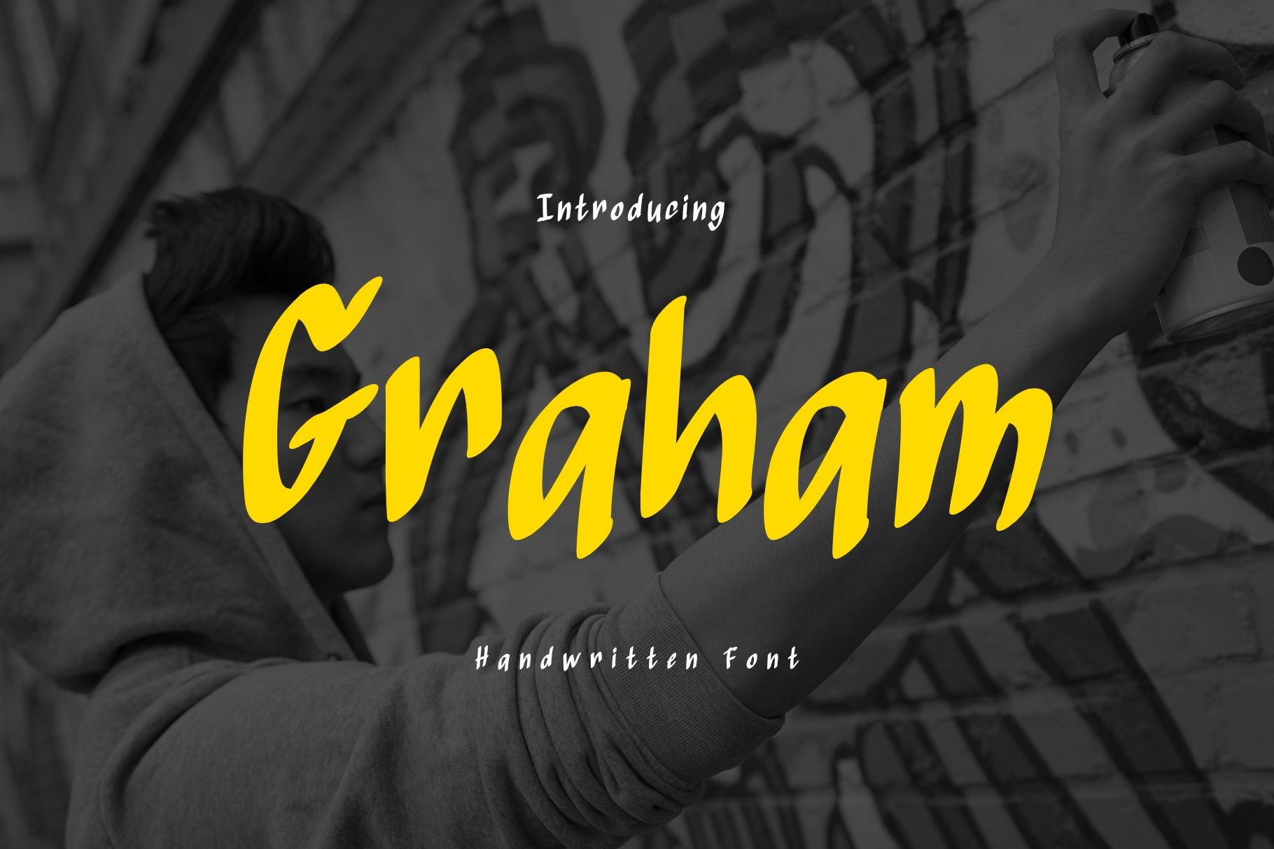 Beispiel einer Graham-Schriftart