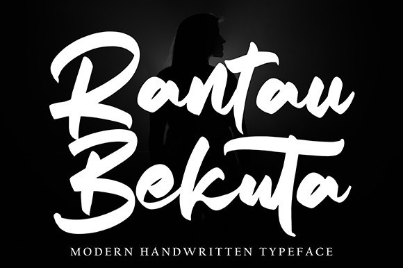 Beispiel einer Rantau Bekuta Regular-Schriftart