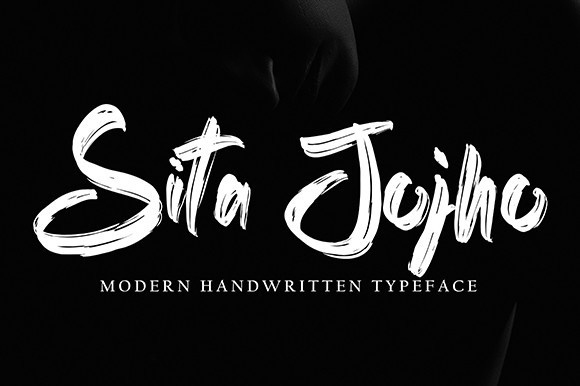 Beispiel einer Sita Jojho Regular-Schriftart