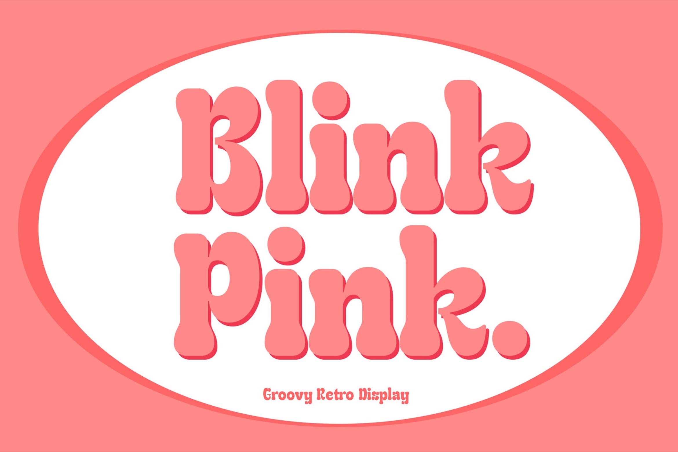 Beispiel einer Blink Ping-Schriftart