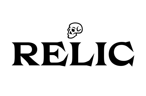 Beispiel einer Relic Canonic-Schriftart