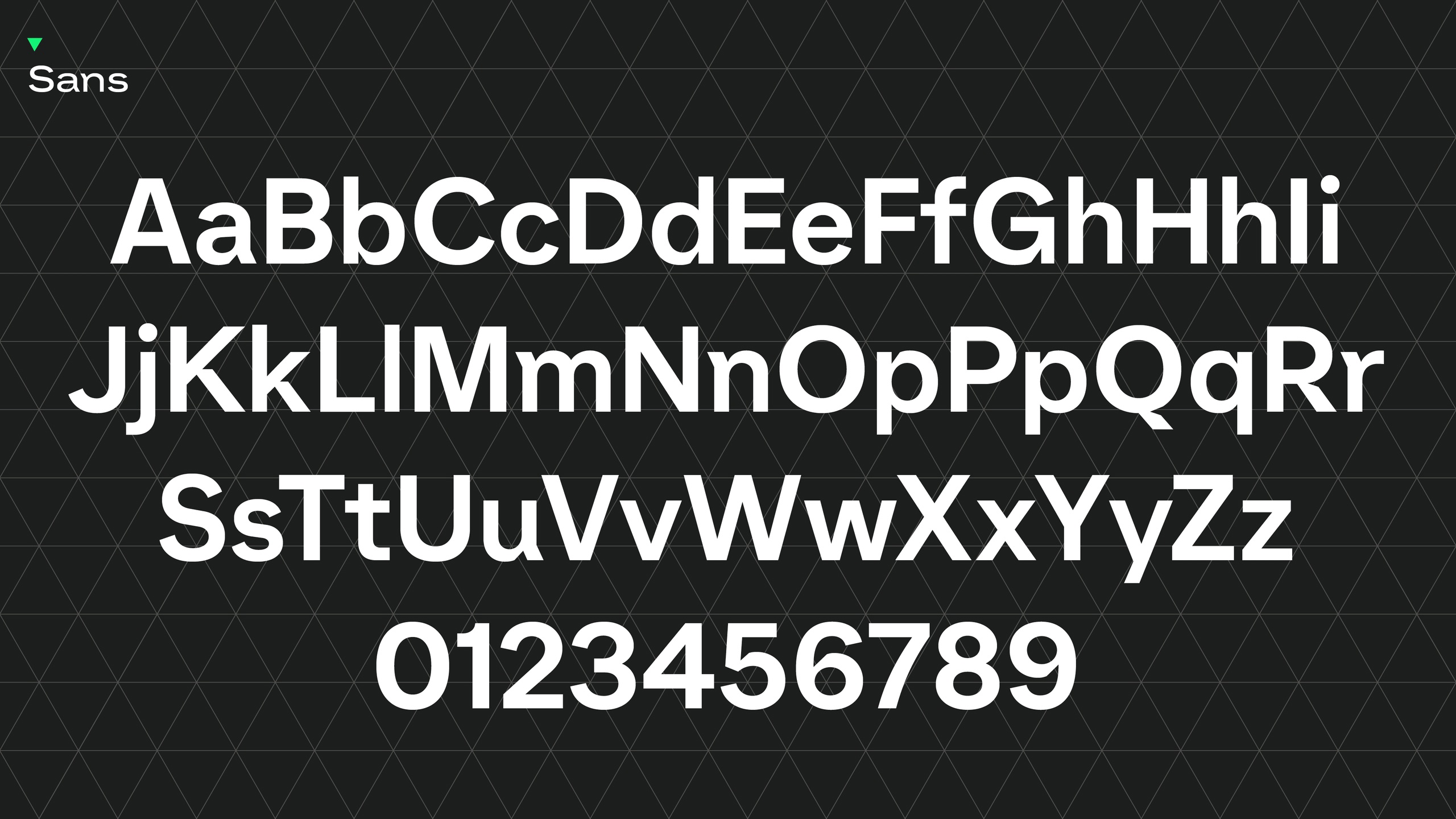 Beispiel einer EA Sports Cruyff Sans Mono Bold-Schriftart