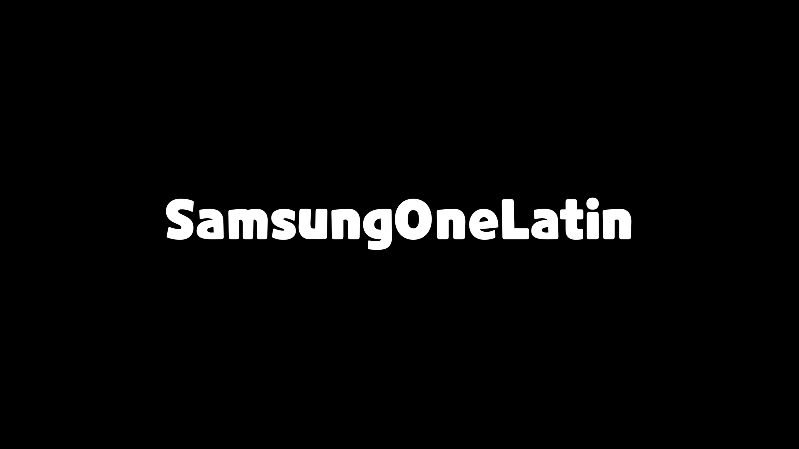 Beispiel einer SAMSUNG ONE LATIN 900-Schriftart