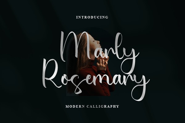 Beispiel einer Marly Rosemary Regular-Schriftart