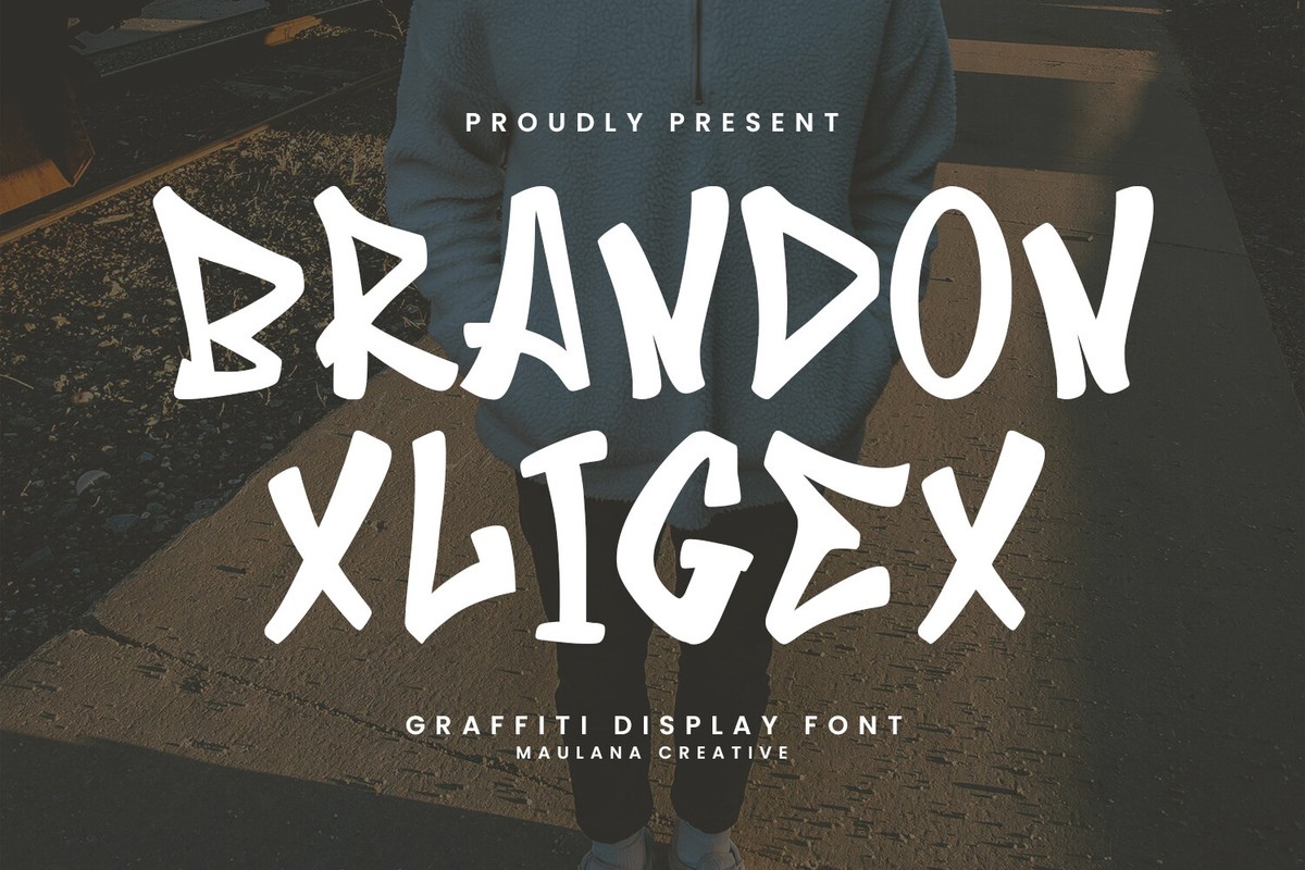 Beispiel einer Brandon Xligex Regular-Schriftart