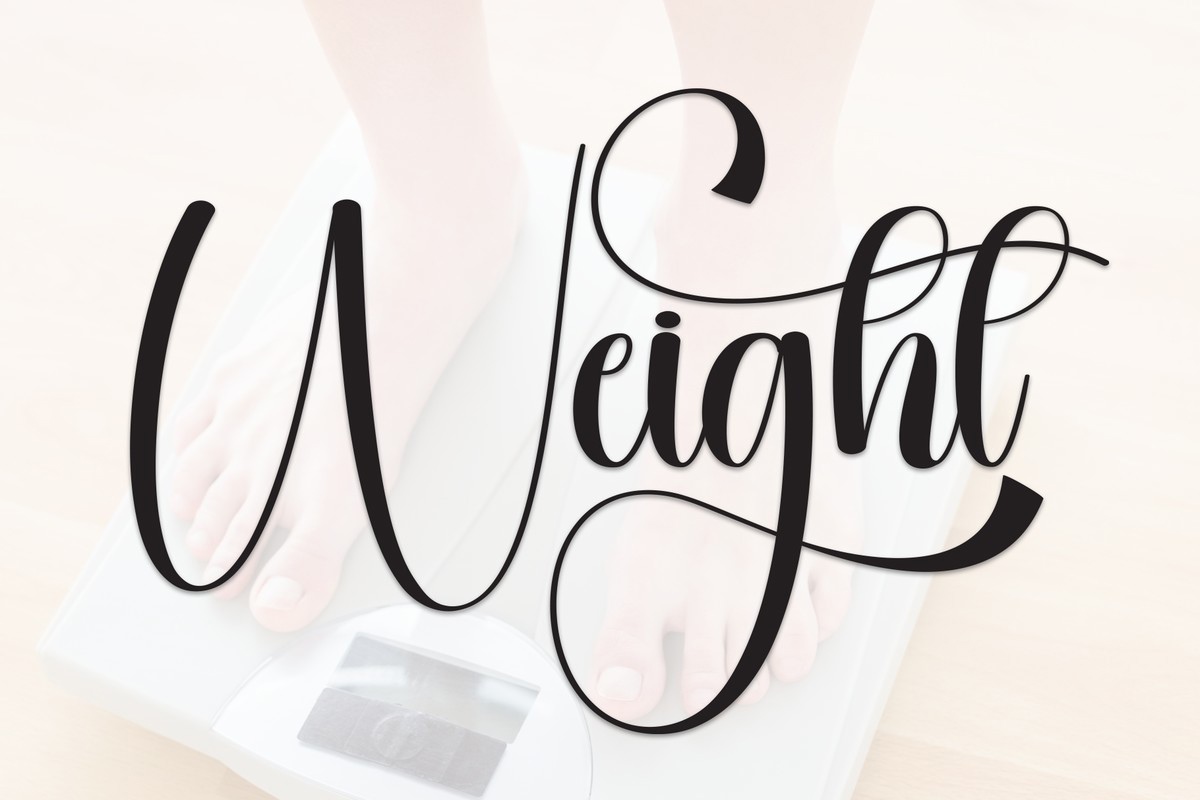 Beispiel einer Weight Regular-Schriftart