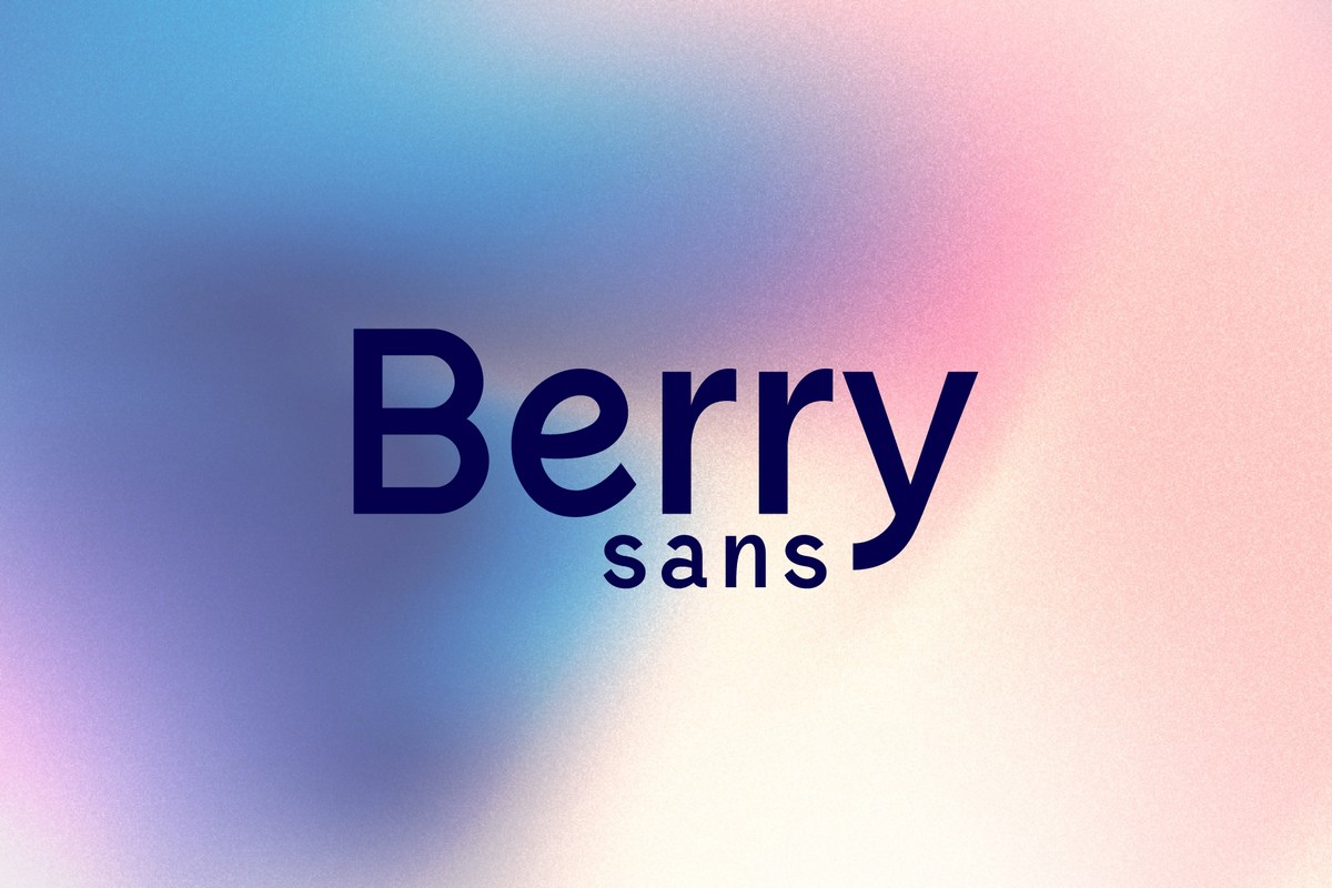 Beispiel einer Berry Sans Regular-Schriftart