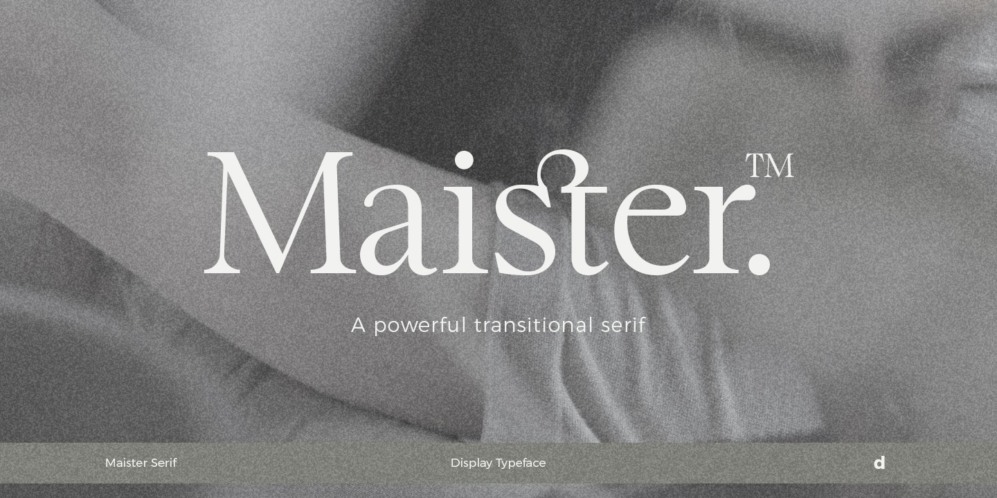 Beispiel einer Maister-Schriftart